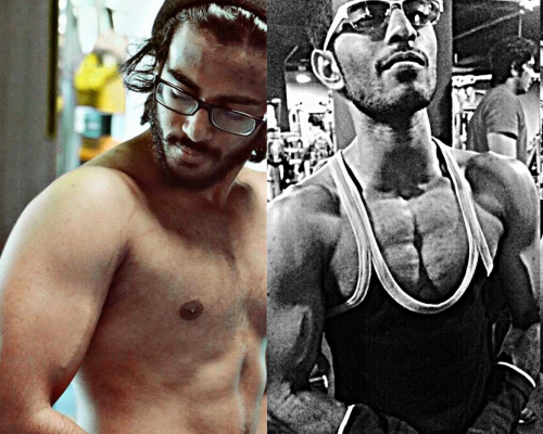 Complete body transformation of Agish Kavithil with fine body look